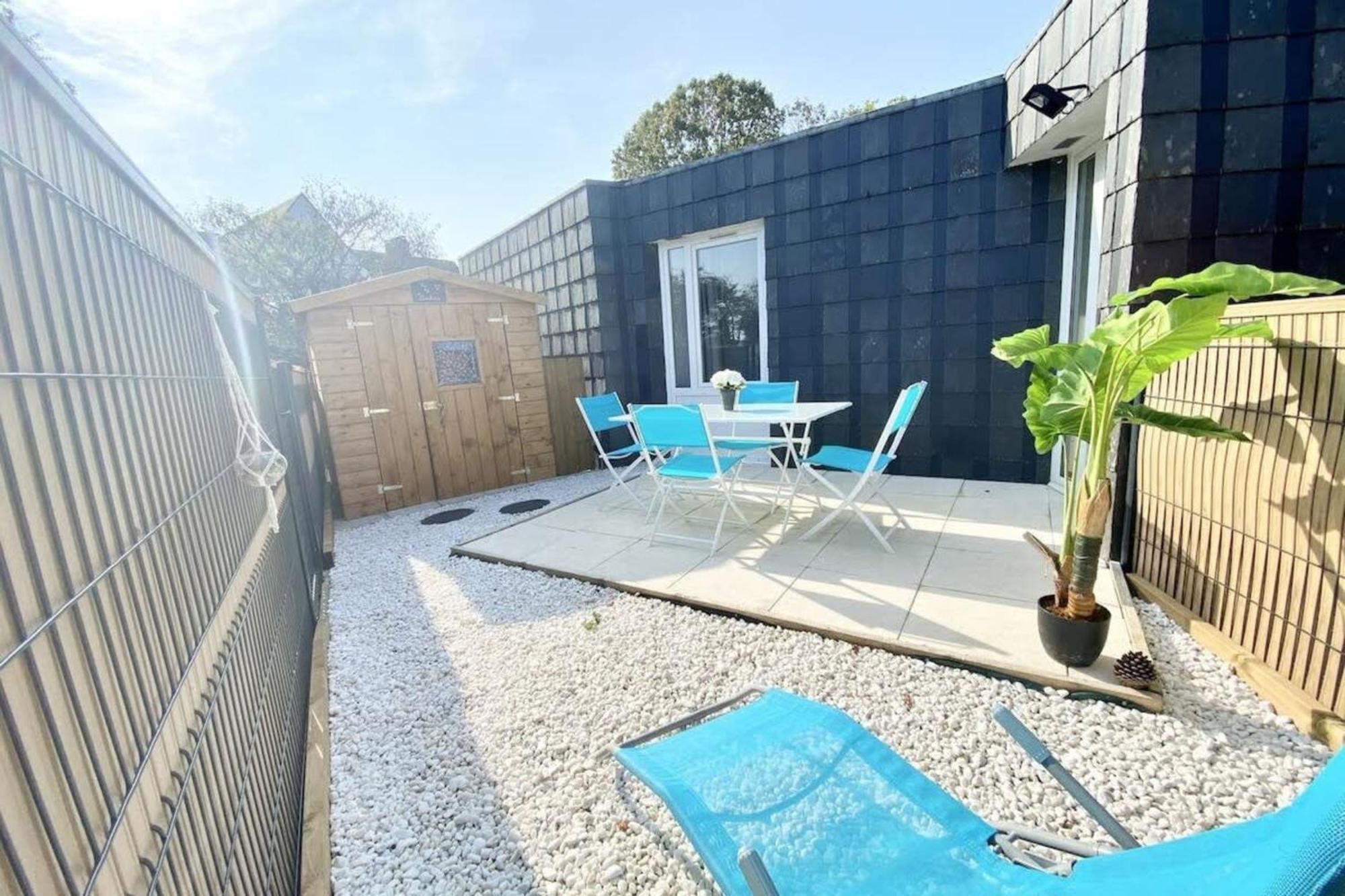 Maisonnette Ultra cosy Bord de mer Terrasse Guidel Esterno foto