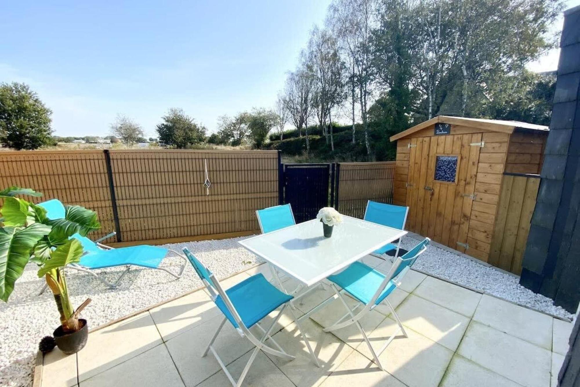 Maisonnette Ultra cosy Bord de mer Terrasse Guidel Esterno foto